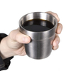 outdoor water coffee beer Camping stainless steel mug for Travel Hiking
