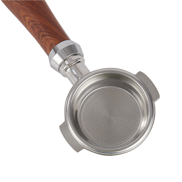 Wooden Handle Stainless Coffee Portafilter 51mm 54mm 58mm