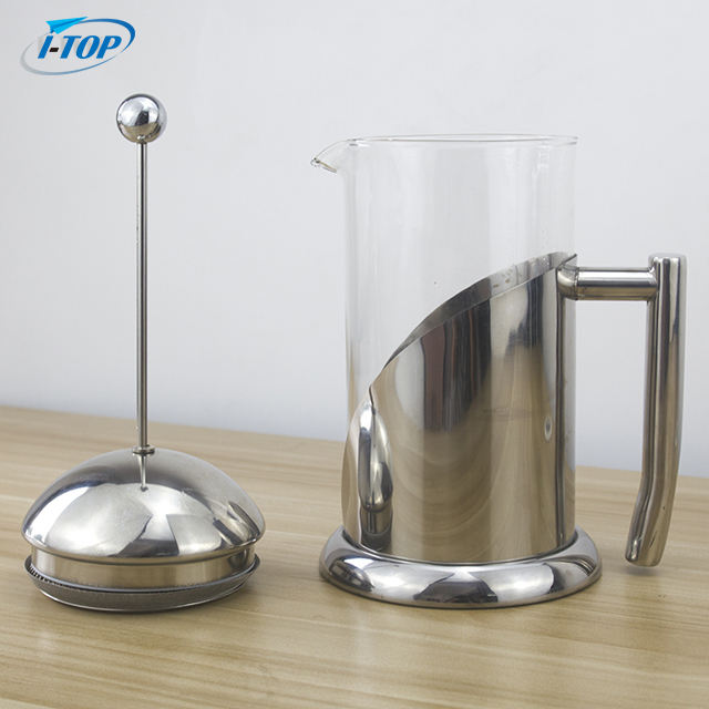 I-TOP GFP07 Factory Promotion Stainless Steel French Press Coffee Press For Household