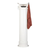 Knock Box for Espresso Grounds, Commercial Floor Standing Barista Style Absorbent Knockbox with Removable Non-Slip Base
