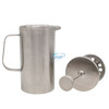 Stainless Steel French Press Coffee Maker Double Wall Insulation Coffee Press &Tea Brewer Easy Clean French Press