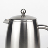 Satin 34oz Coffee Press Double Wall Stainless Steel Dishwasher Safe French Press