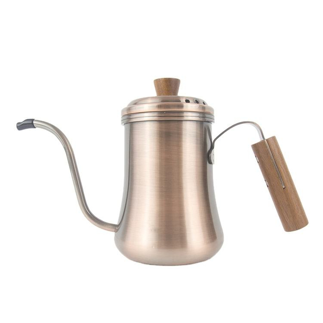 Top Seller Gooseneck Stainless Steel Pour Over Heat Water Pot Tea Coffee Drip Kettle