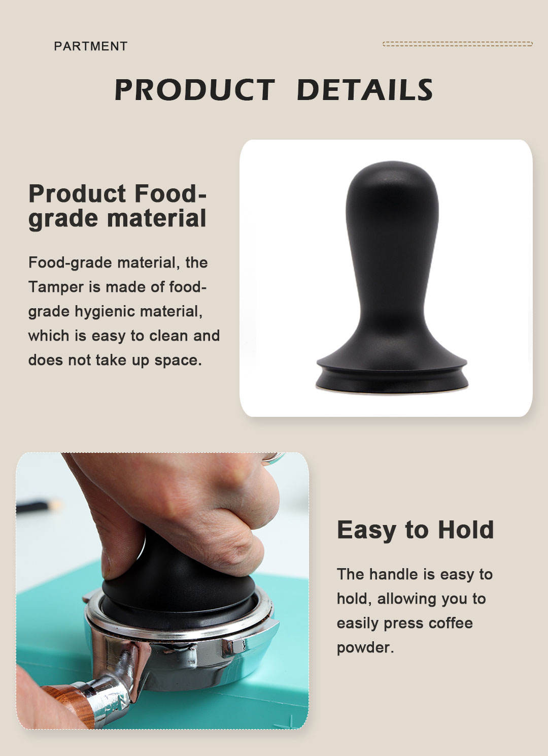 espresso tamper 51mm