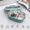 470ML Home BPA Free lunch box kids Leakproof Stainless Steel Food Containers thermal Bento Lunch Box With bag