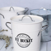 Country Style Beverage Champagne Ice bucket Double Wall Stainless Steel Insulated Ice Bucket For Chilling Beer