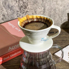 Custom multicolor embossed porcelain v60 coffee filter ceramic pour over coffee dripper