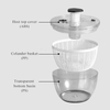 drain basket for kitchen