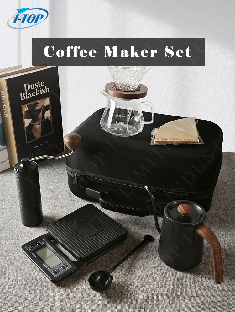 Stainless portable Coffee Gift Box Set