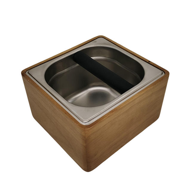 Wholesale Coffee Knock Box Coffee Grind Knock Box And Shock-Absorbent Kitchen Accessories Coffee Knock Box