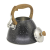 IT-CO1013 High Quality Silver Color Painting stainless steel whistling tea kettle