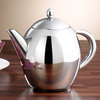 1.2L stainless steel teapot with infuser for loose tea double wall insulation keeps tea warm for longer tea pot