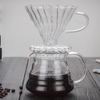 Coffee Pot Hand Drip Glass Coffee Server Tea Kettle