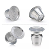 High Quality Stainless Steel Reusable Coffee Capsule Set Coffee Filter Pod Cups