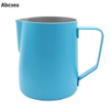 350ml 600ml Coffee Espresso Milk Frothing Pitcher with Measurement Scales Stainless Steel Milk Jug