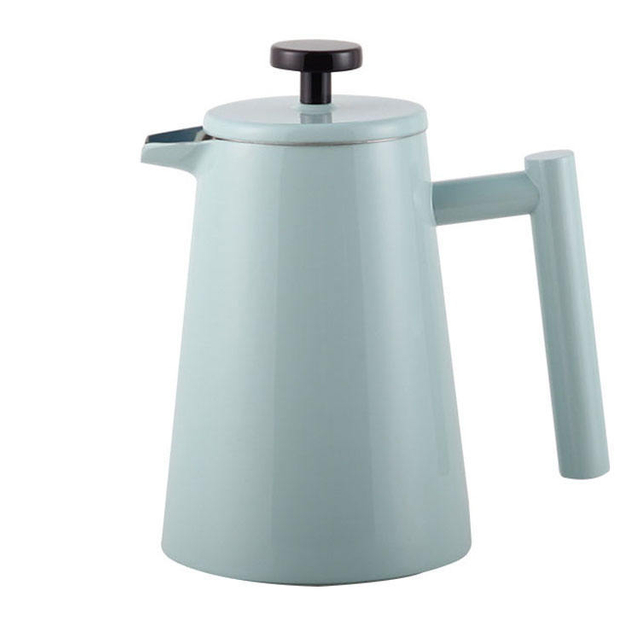 Portable high-quality double-wall stainless steel coffee ash method press pot