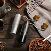Manual Burr Coffee Grinder Capacity 0.9 Ounce Stainless Steel Conical Burr Mill Finer To Coarser Adjustable Setting