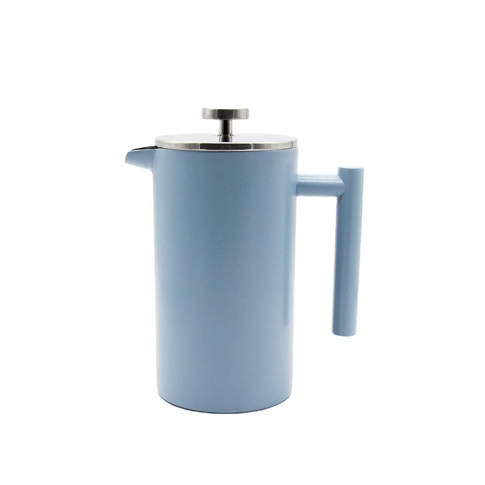 The teapot is hand-pressed with household French press 304 Stainless Steel coffee french press