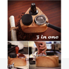 Portafilter Stander Coffee Tamper Mat Wood Holder, Coffee Tamper Holder, Wooden Coffee Holder