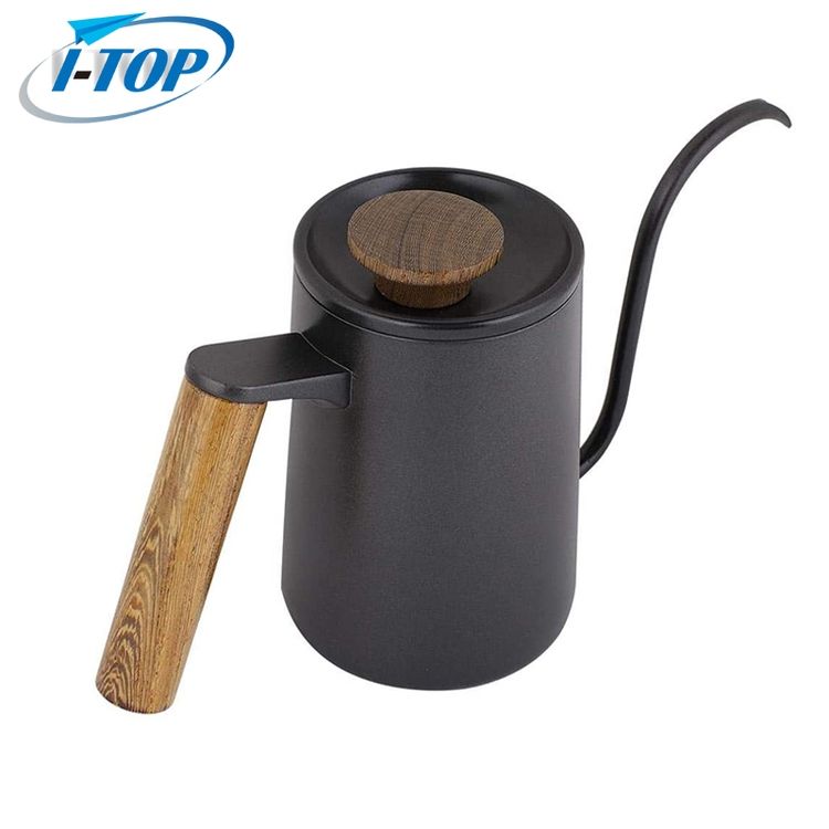 New Design Stainless Steel Gooseneck Pot Pour Over Drip Coffee Kettle Tea Water Pot