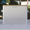 Kitchen Food Storage Container Box Vintage Metal Bread Bin With Bamboo Cutting Board Lid