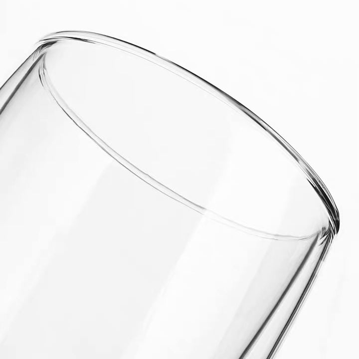 Double Walled Glass Coffee Or Tea Cups Insulated 250ml Coffee Mugs