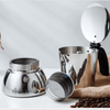 Stainless Steel Moka Pot Inox 18/8 Espresso Maker Mocha Pot Heat Induction Available Nylon Handle