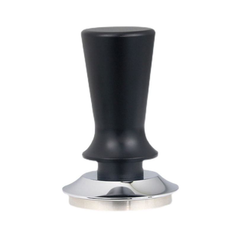 Espresso Tamper Calibrated Pressure Anti-Stick Self-Leveling Refined Handle Stainless Steel Coffee Tamper