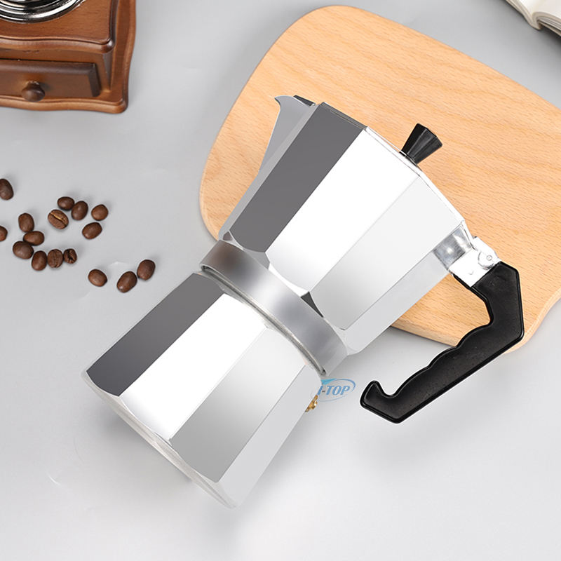 stainless steel moka pot