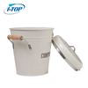Compost Bucket 1.0 gallon Kitchen Counter Easy Clean with Lid Sealed for Waste Food Compost Bin with Charcoal Filter