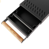 Espresso Knock Box Drawer,Stainless Steel Detachable Coffee Ground Knock Container,Shock-Absorbent Durable Barista Knock Box