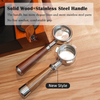 Solid Wood Stainless Steel Handle Coffee Tamper Portafilter Espresso Kit Chassis Distributor Needles Stirrer