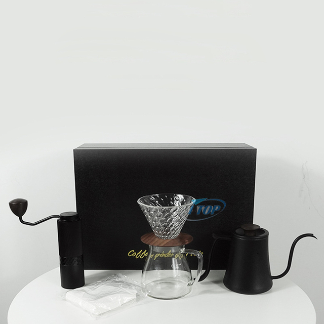 V Shaped 60 Coffee Set Pour over Coffee Maker coffee table and end table set Barista tools